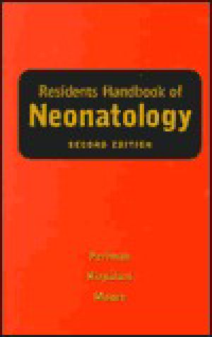 Residents Handbook of Neonatology [With Windows/Macintosh Compatible]